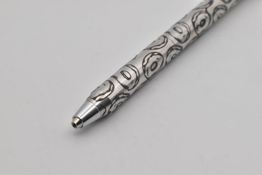 Silver Wolf Clutch Pencil - Donuts - Deep Engraved