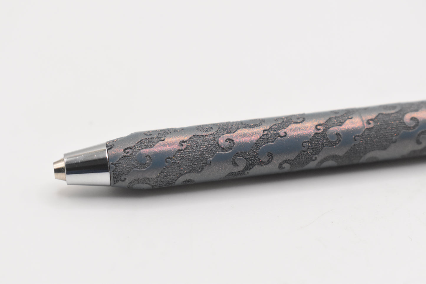 Silver Wolf Clutch Pencil - Click to select engraving