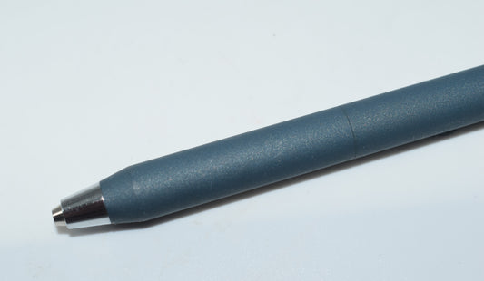 Silver Wolf Clutch Pencil - Stainless Steel - Ceracote - Blue Titanium