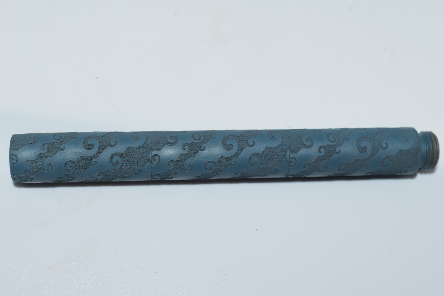 Pocket Fox - Stainless Steel - Unicorn Clouds - Ceracote - Teal - One of a Kind